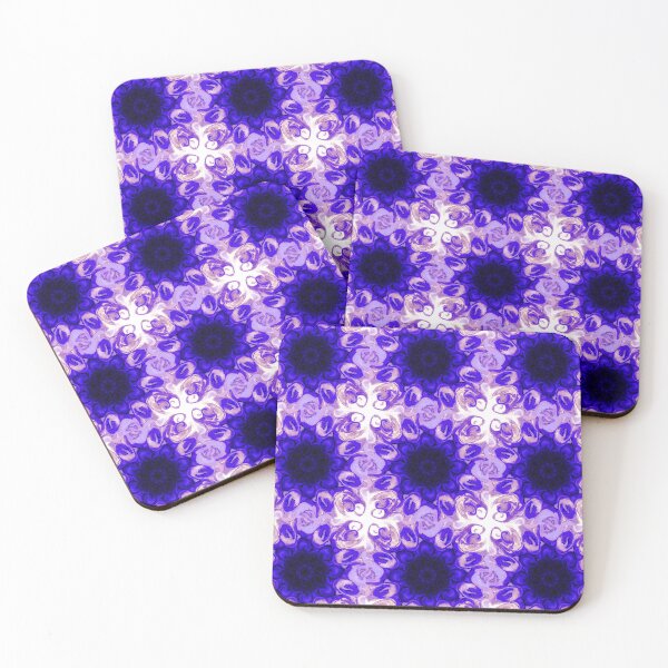 Item preview, Purple Mandella Tile designed and sold by CDCreativeWorks.