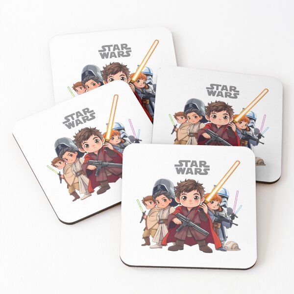 Artikelvorschau, Chibi-Star-Wars-Charaktere entworfen und verkauft von elfriedashops.