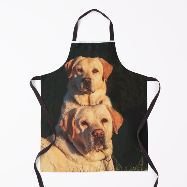 Item preview, Portrait of Two Labrador Retriever Dog designed and sold by DigiArtAnimal.