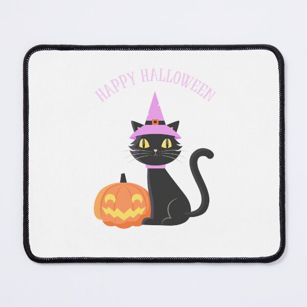 Item preview, Black Cat Witch with Jack-O'-Lantern designed and sold by TotalityDesigns.