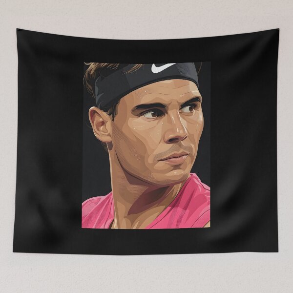 Artikelvorschau, Rafael Nadal Vektorgrafik entworfen und verkauft von Rusdiii.