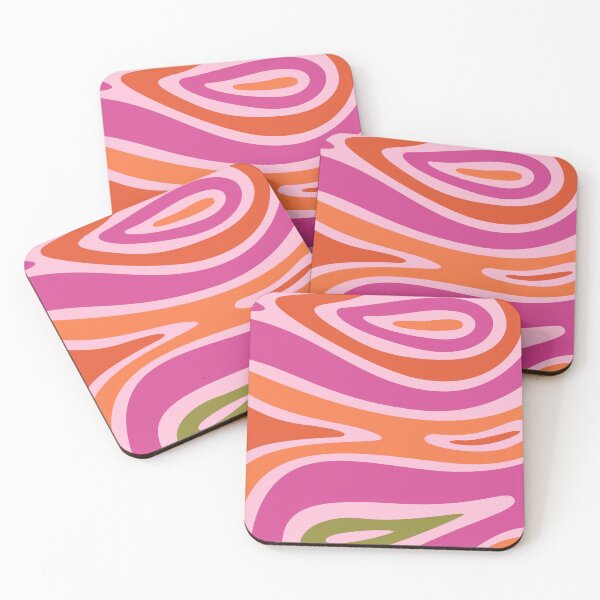 Item preview, Vintage 70s Agate Swirl – Abstract Fluid Marble Pattern designed and sold by Frohyou.