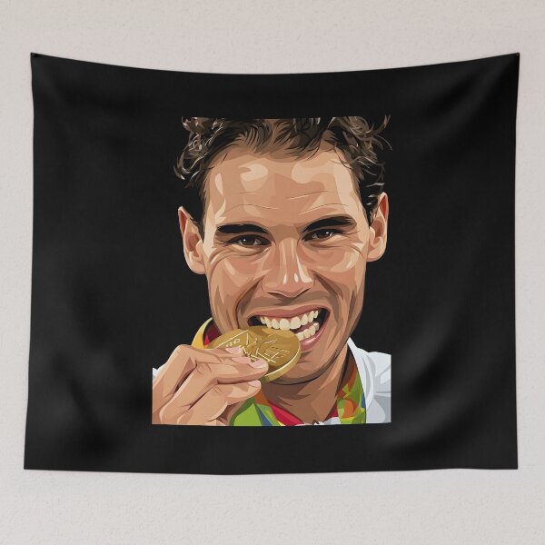 Artikelvorschau, Rafael Nadal Vektorgrafik entworfen und verkauft von Rusdiii.