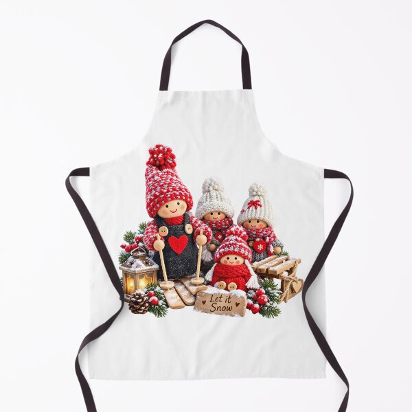 Item preview, Cozy Winter Gnom Cute Nordic Holiday Gnome & Doll Chri designed and sold by HoMya.