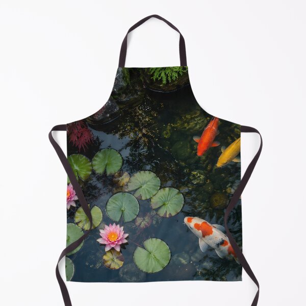 Item preview, Japanese Koi Pond In The Lake Lily Garden designed and sold by BetweenForms.