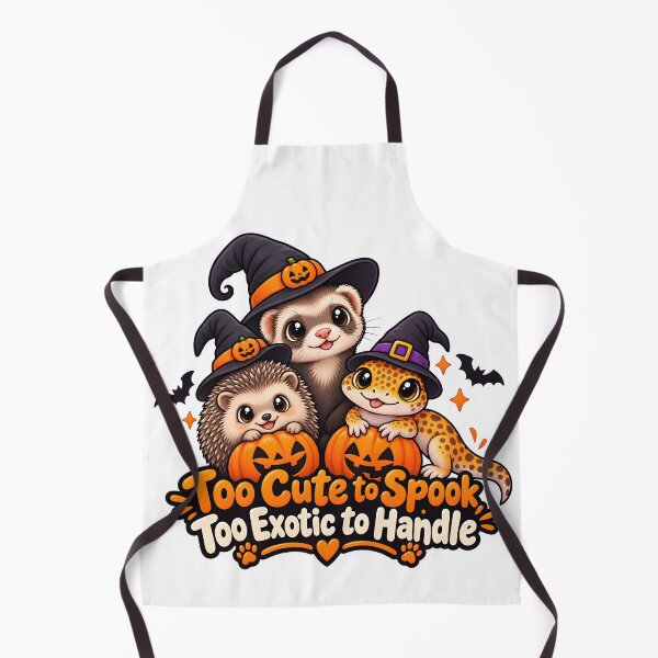 Item preview, Too Cute to Spook Too Exotic to Handle – Halloween Exotic Animal Vet designed and sold by Bettybee00.