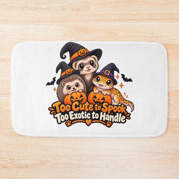 Item preview, Too Cute to Spook Too Exotic to Handle – Halloween Exotic Animal Vet designed and sold by Bettybee00.