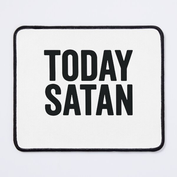 Item preview, Today Satan Crewneck. T-Shirt designed and sold by Designart68.