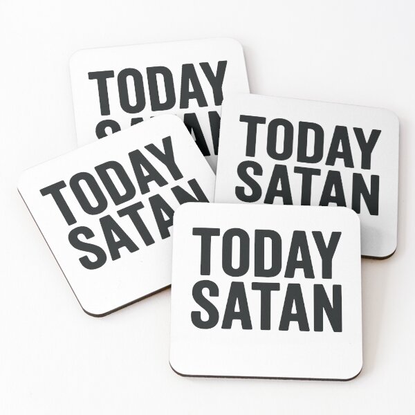 Artikelvorschau, Heute Satan Crewneck. T-Shirt entworfen und verkauft von Designart68.