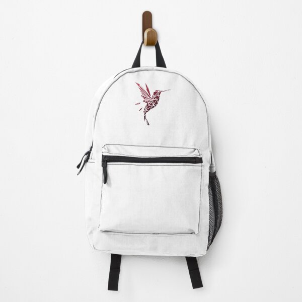 Item preview, Geometric Hummingbird - Burgundy designed and sold by Espyr.Art.