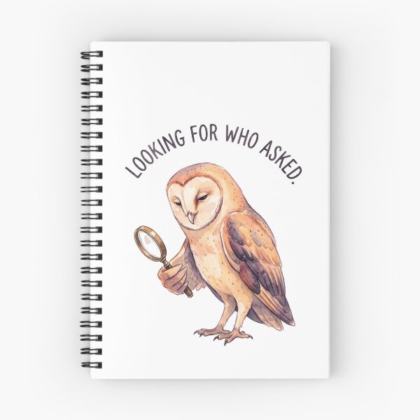Item preview, Owl Looking For Who Asked designed and sold by Tiffany Roy.