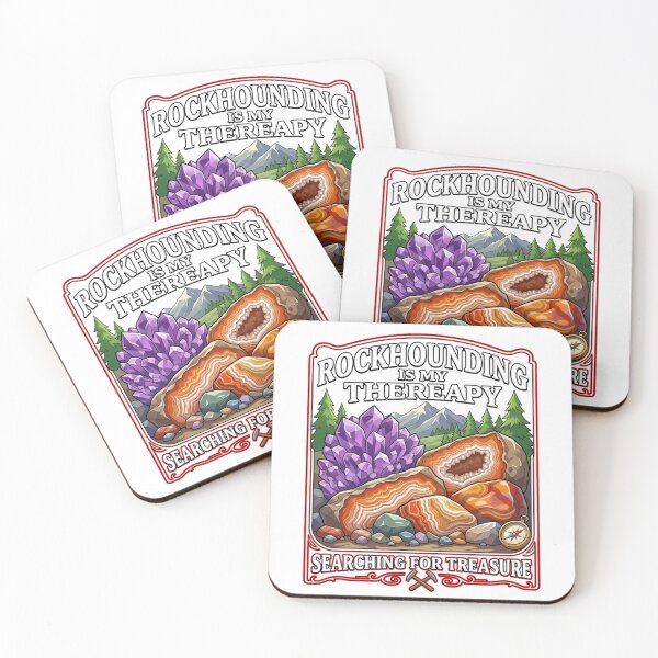 Item preview, Rockhounding Is My Therapy designed and sold by PRINTAZONA.