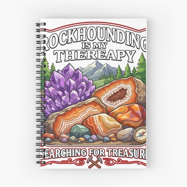 Item preview, Rockhounding Is My Therapy designed and sold by rockazona.