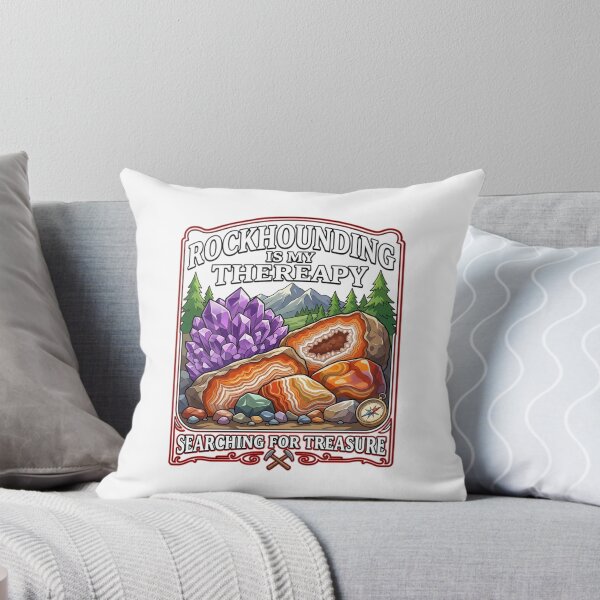 Item preview, Rockhounding Is My Therapy designed and sold by rockazona.