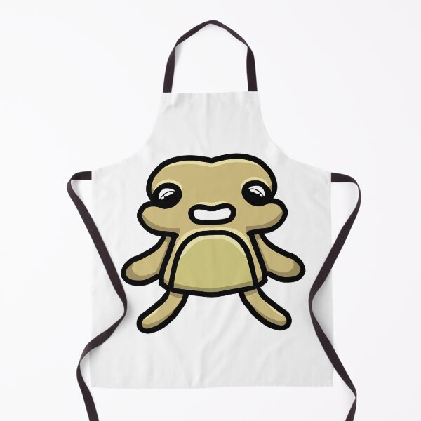 Item preview,  Cute Chubby Blob Creature Tan – Kawaii Sticker Art designed and sold by davidmalec.