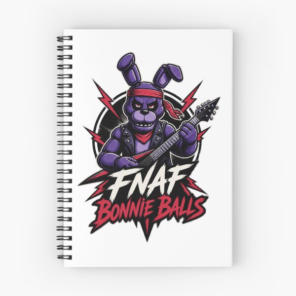 Item preview, FNAF Bonnie Inspired Motley Crue Style Graphic Design designed and sold by Sonicify.