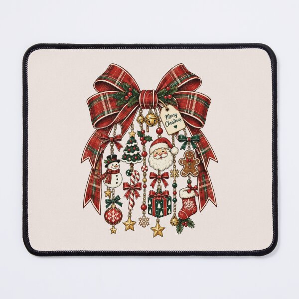 Item preview, Retro Christmas Bow, Polka Dot Christmas, Cute Holiday, Christmas Tree, Vintage Xmas, Girly Christmas, Coquette Holiday, Festive Aesthetic designed and sold by Quiajia.