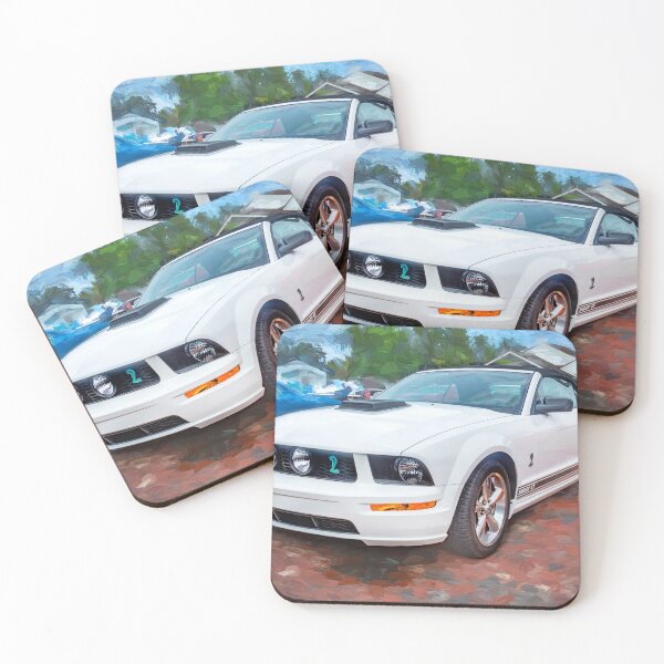 Item preview, 2008 White Ford Shelby Mustang Convertible designed and sold by RichFrancoCars.