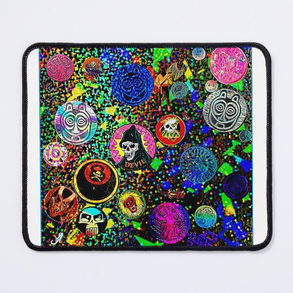 Artikelvorschau, Kopie von Trippy Pogs *verstärkte Farben entworfen und verkauft von retro_hobbie_shop.