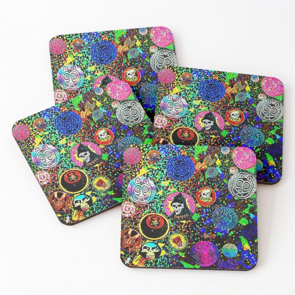 Item preview, Copy of trippy pogs *enhanced colors designed and sold by retro_hobbie_shop.