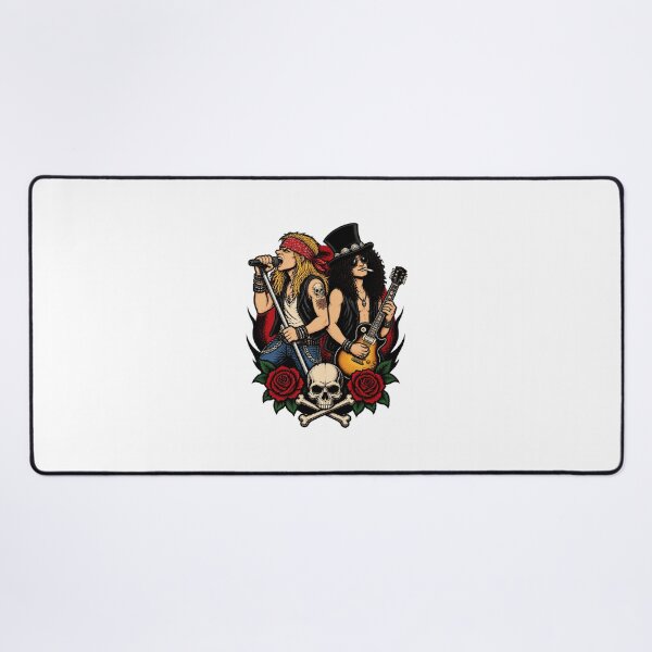 Item preview, GNR Inspired Axl Rose and Slash Rock Music Sticker Design designed and sold by Sonicify.