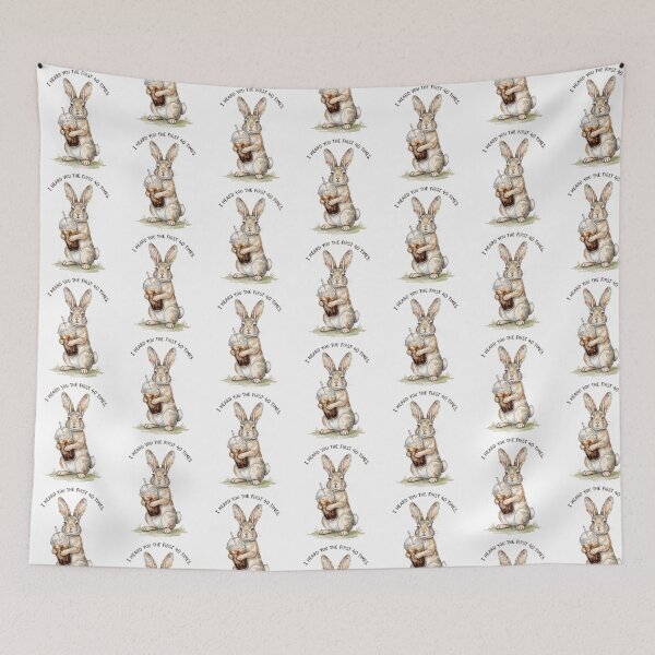 Item preview, Rabbit I Heard You The First 40 Times designed and sold by Tiffany Roy.