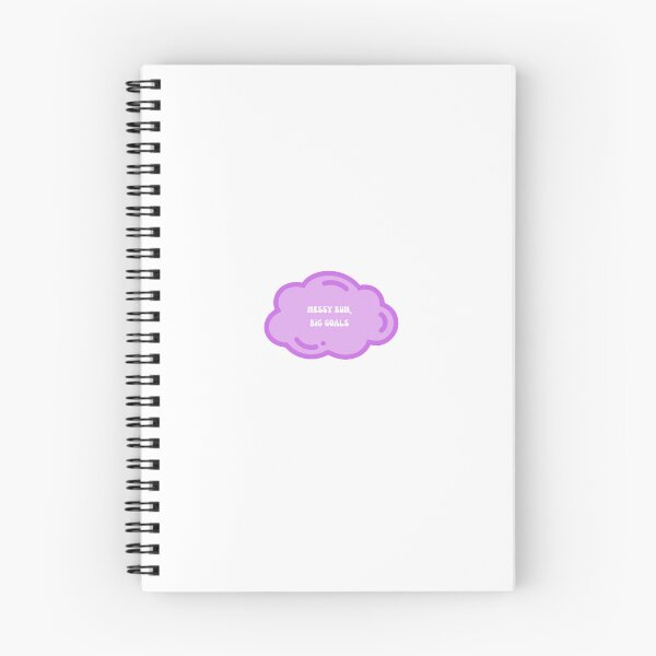 Item preview, Messy Bun, Big Goals Sticker designed and sold by Art By Phoenix L..