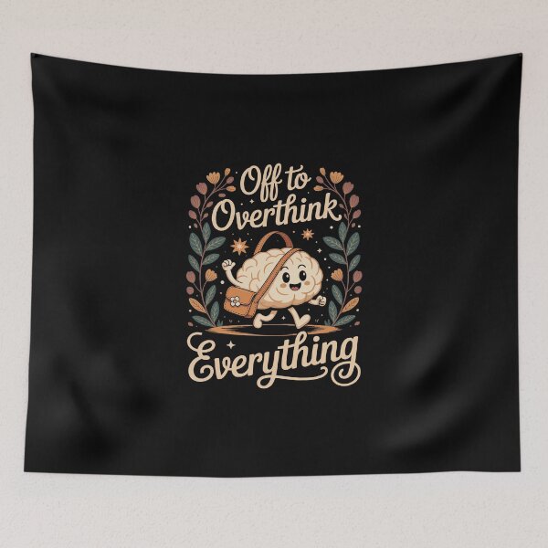 Item preview, Off to Overthink Everything   designed and sold by jkrphoto.