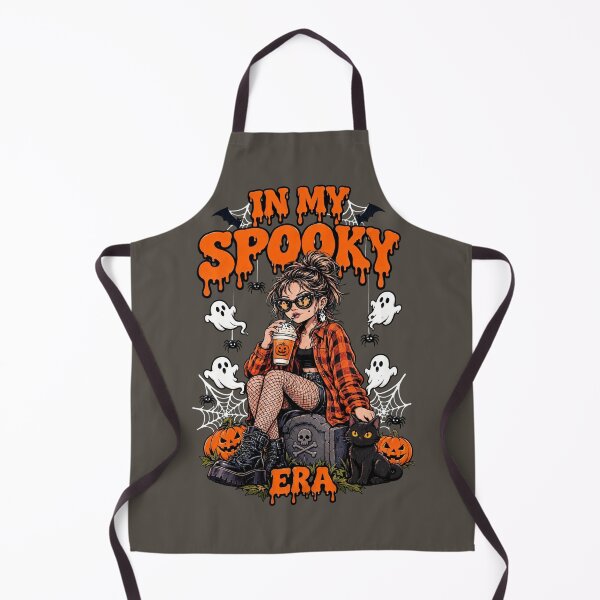 Item preview, In My Spooky Era - Cute Halloween Girl Pumpkin Ghost designed and sold by Danh Style.