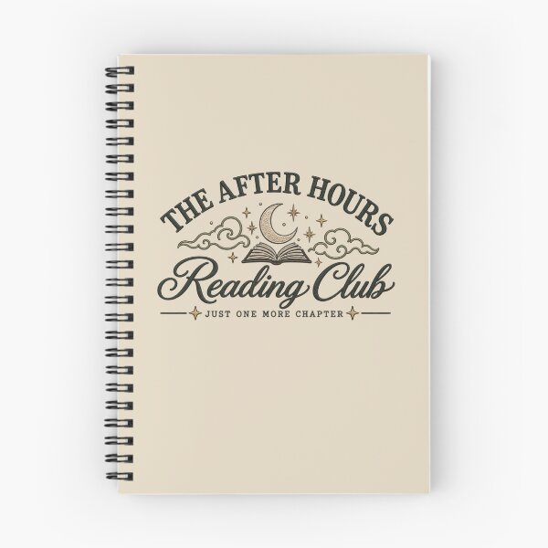 Item preview, The After Hours Reading Club – Just One More Chapter Book Lover Design designed and sold by SnugbugStudios.