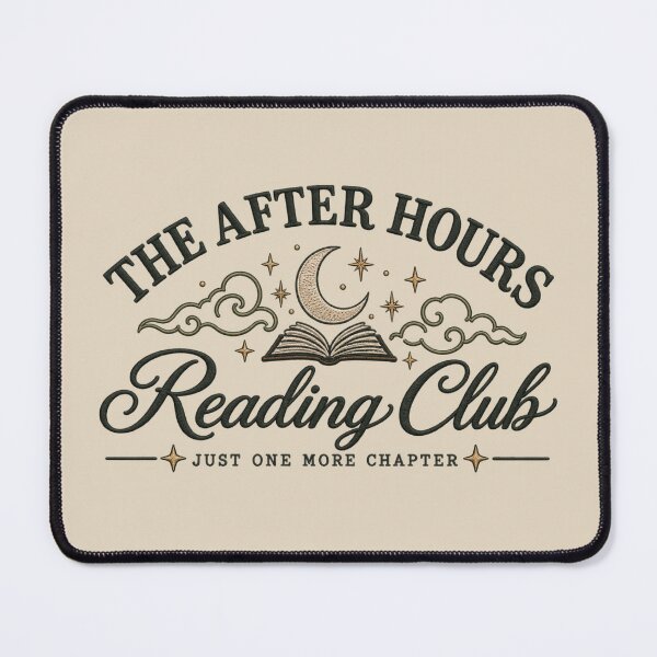 Item preview, The After Hours Reading Club – Just One More Chapter Book Lover Design designed and sold by SnugbugStudios.