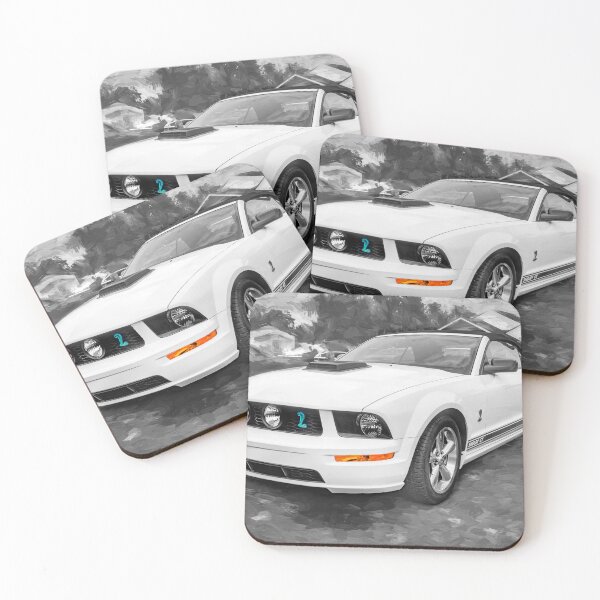 Item preview,  2008 White Ford Shelby Mustang Convertible designed and sold by RichFrancoCars.