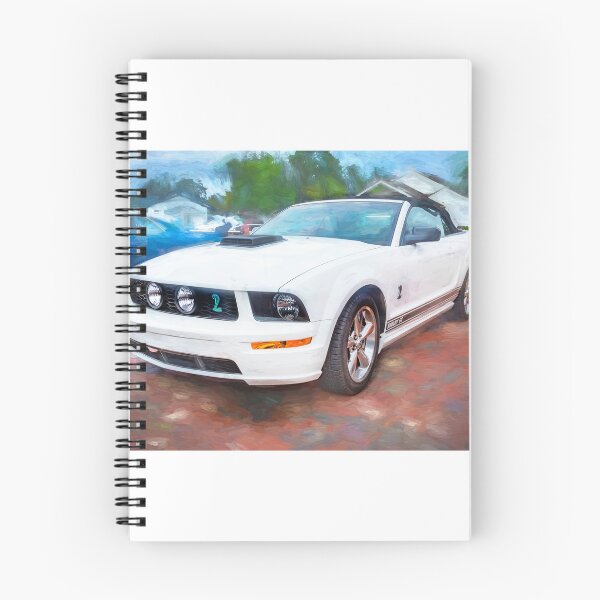 Artikelvorschau, 2008er Ford Shelby Mustang Cabriolet, weiß entworfen und verkauft von RichFrancoCars.