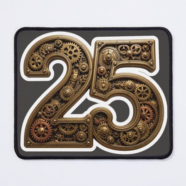 Item preview, Steampunk Style Number 25 Design designed and sold by MargaretPolanco.