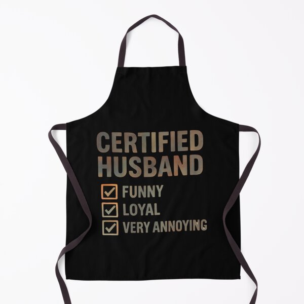 Item preview, Certified Husband - funny saying designed and sold by FloraVulpes.
