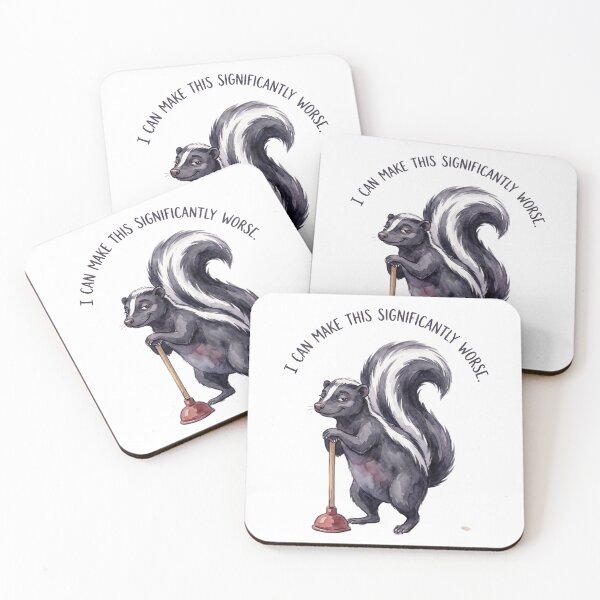 Item preview, Skunk I Can Make This Significantly Worse designed and sold by Tiffany Roy.
