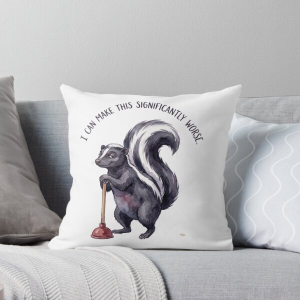 Item preview, Skunk I Can Make This Significantly Worse designed and sold by Tiffany Roy.
