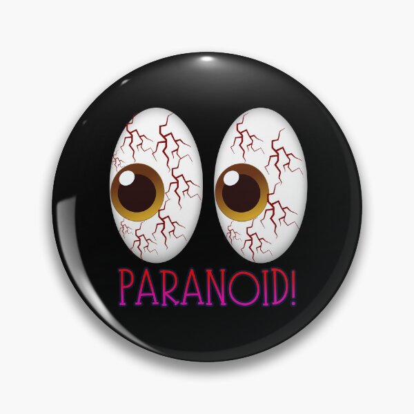 Item preview, PARANOID with eyeballs designed and sold by nwinspire.
