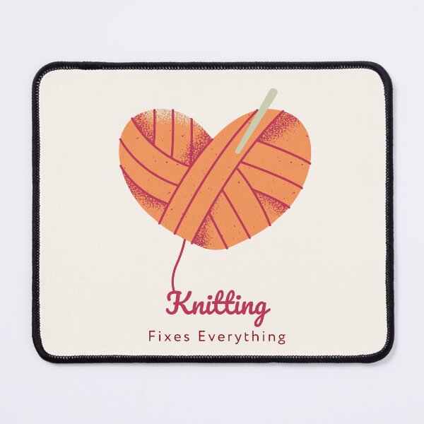 Item preview, Knitting Fixes Everything designed and sold by fadilow.