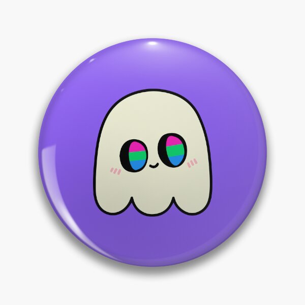 Item preview, spooky polysexual – Kawaii Pride Halloween Ghost designed and sold by Cannaxes Studio.
