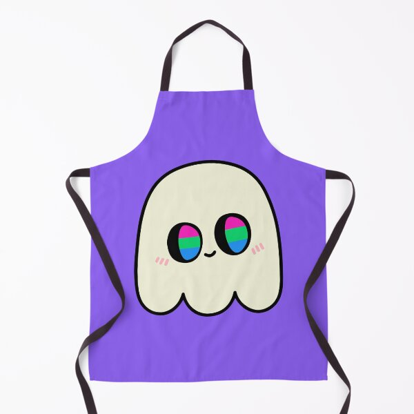 Item preview, spooky polysexual – Kawaii Pride Halloween Ghost designed and sold by Cannaxes Studio.