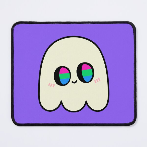 Item preview, spooky polysexual – Kawaii Pride Halloween Ghost designed and sold by Cannaxes Studio.