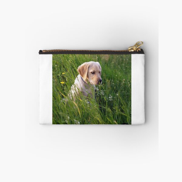 Item preview, Labrador Retriever Puppy Loves Green Grass designed and sold by DigiArtAnimal.
