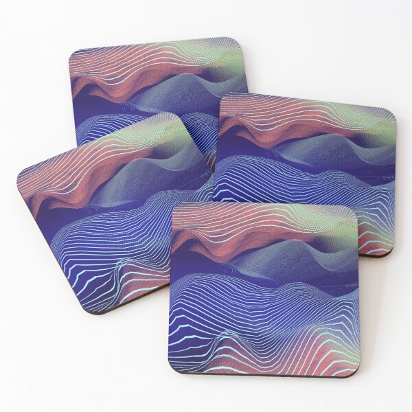 Item preview, Blue waves abstract  designed and sold by JoSangya.