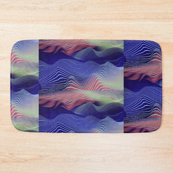 Item preview, Blue waves abstract  designed and sold by JoSangya.