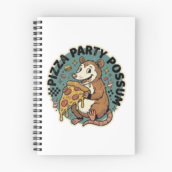 Item preview, Pizza Party Possum designed and sold by The Wicked Herbarium.