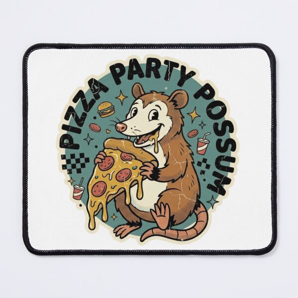 Item preview, Pizza Party Possum designed and sold by The Wicked Herbarium.
