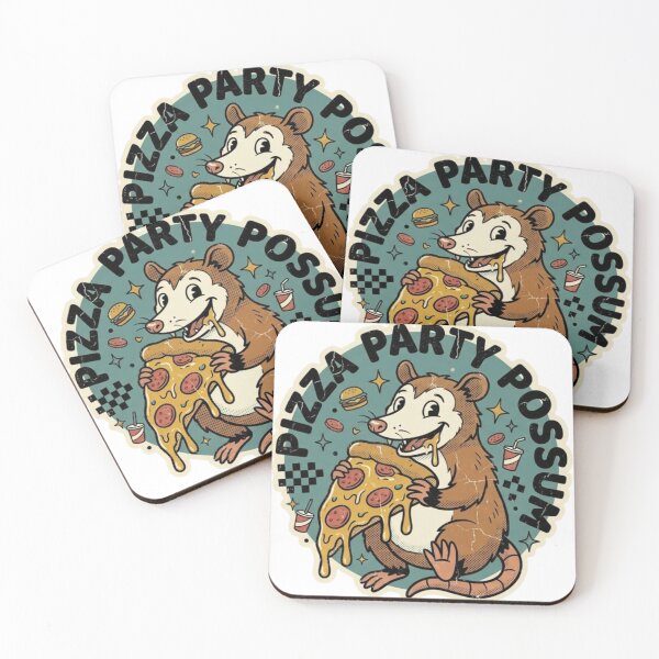 Item preview, Pizza Party Possum designed and sold by The Wicked Herbarium.