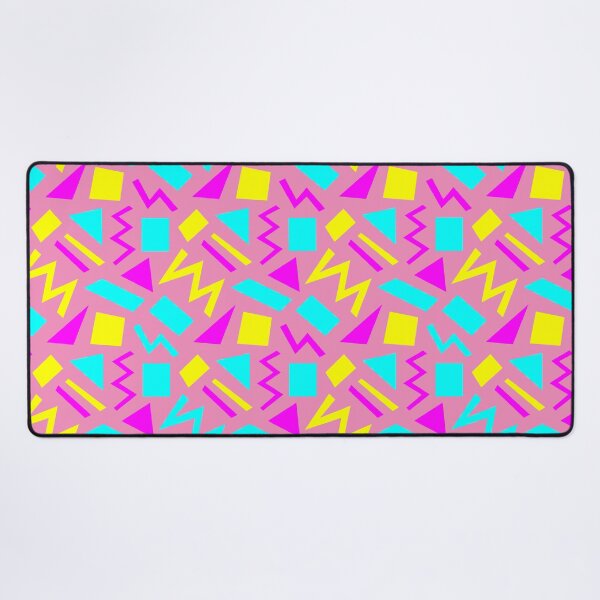 Item preview, Vintage 90s Vaporwave Shapes – Nostalgic Pop Art Memphis Pattern designed and sold by Frohyou.