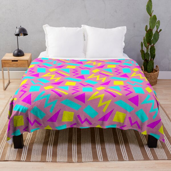 Item preview, Vintage 90s Vaporwave Shapes – Nostalgic Pop Art Memphis Pattern designed and sold by Frohyou.